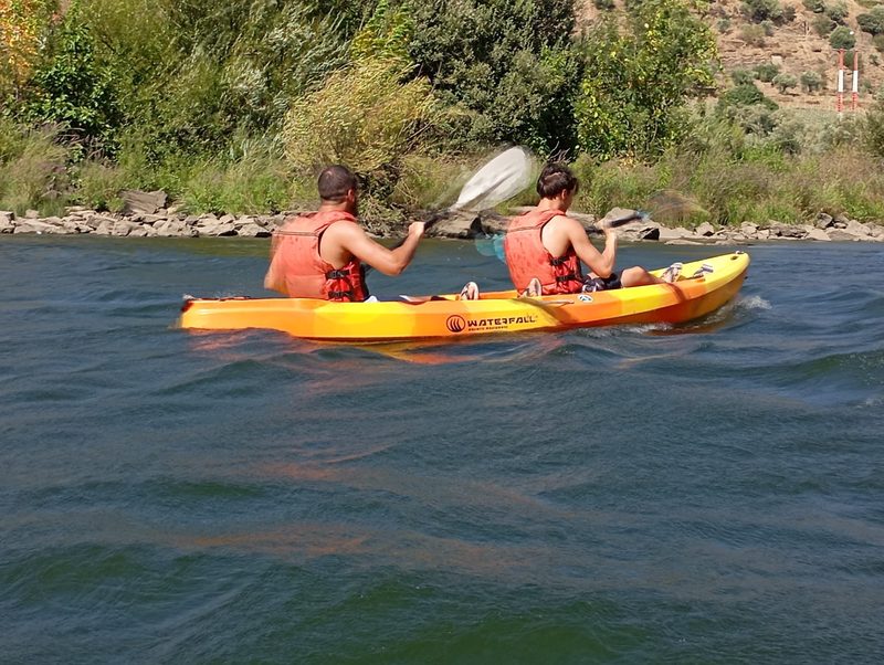 Passeio de kayak no Douro
